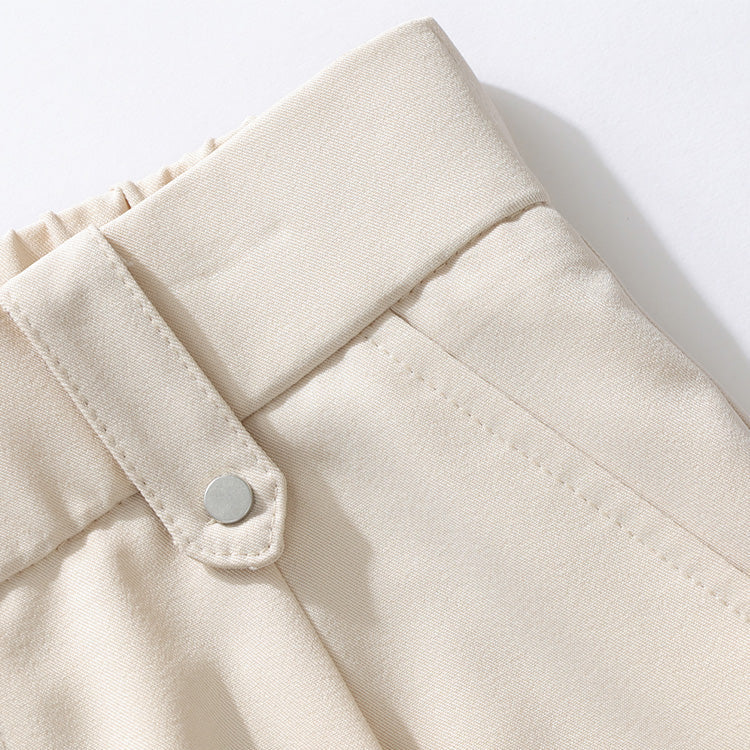 Vallier | Men's Wide Leg Pleated Straight Leg Trousers
